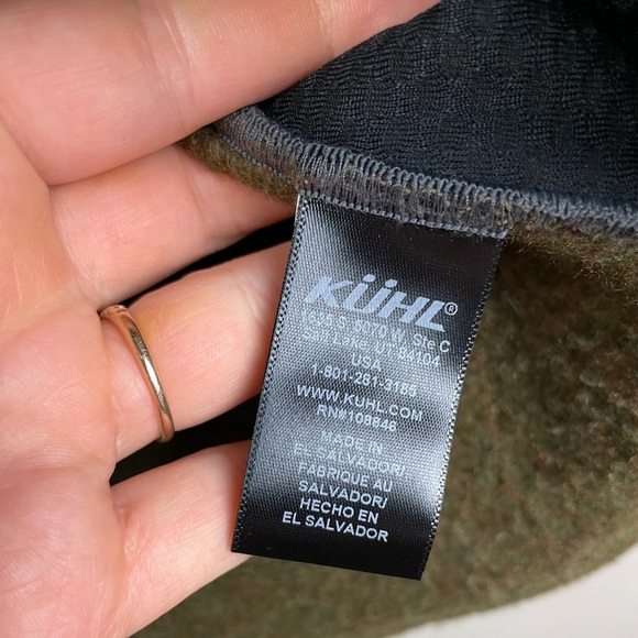 Kuhl Men's XL Interceptr Full Zip Vest Green Fleece Gorpcore Outdoor Hiking Coat - Picture 9 of 14